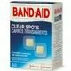 Band-Aid Adhesive Bandages, Clear Spots --- 50 ea