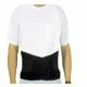 Flarico Back Support Belt No-Suspenders Black, Mens - Size: Small - 1ea