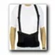 Flarico Back Support With Suspenders Black, Mens - Size: Extra Large - 1 ea