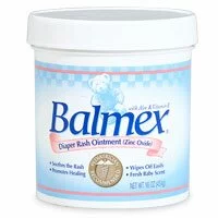 Balmex Diaper Rash Ointment (Zinc Oxide) with Aloe and Vitamin E - 16 Oz