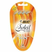 Bic Soleil Sensitive Skin Triple Blade Shaver For Women, Twilight - 6 / Pack, 4 Packs / Case