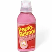 Bismuth Liquid (Pink) relieves Heartburn & Nausea - 8 Oz