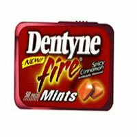 Dentyne Fire Mint Sugar Free Spicy, Cinnamon - 50 Piece/Pack, 9Packs/Case