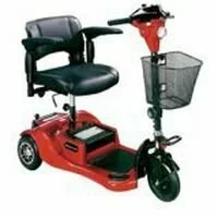 Drive Medical Drive Medical Phantom 3 Wheel Compact Scooter Red - 1 Ea