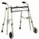Drive Medical Standard One Directional Front Wheels For Use with Glider Aluminum Walkers - 1 Pair / Box