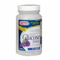 Glucose Tablets For Relief From Low Blood Sugar, Grape Flavour - 50 Ea