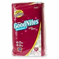 Goodnites Girls Convertibles Diaper-Pants, Small- Medium Jambo pack 21801 - 17 pants / pack, 4packs 