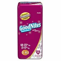 Goodnites Girls Convertibles Diaper-Pants, Large - Xlarge Jambo Pack 21803 - 13 pants / pack, 4packs