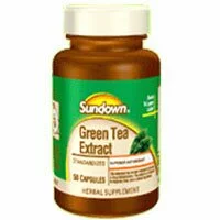 Sundown Green Tea Extract 300 Mg Capsules - 50 Ea