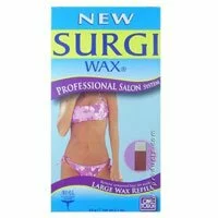 Surgi Wax Professional Salon System, Large Wax Refill for Unwanted Hair, Hair Care
