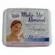 Swisspers Make-up Removal Wipes Tub, 30 wipes/Tub, Cosmetics