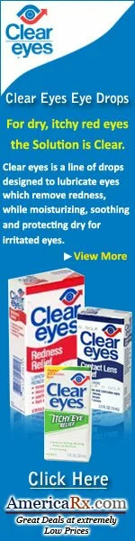 Click here for Clear eyes, eye drops for dry, itchy red eyes