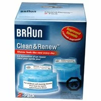 Braun Clean & Charge Refill Cartridge - 2 Pack