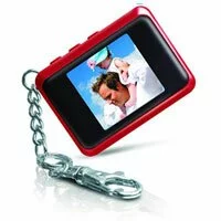 Coby Electronics 1.5 Inches Keychain Digital Photo Frame, Red, #DP151 - 1 Ea