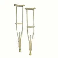 Wooden Crutches with Accessories for Youth - 8 Pairs / Box