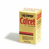 Leg Cramps Calcet Triple Calcium Plus Vitamin D Tablets - 100 Tablets