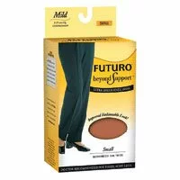 Futuro Beyond Support Ultra Sheer Knee high Highs, Mild Compression - Large