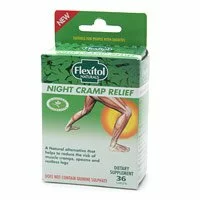 Flexitol Naturals Night Cramp Relief Capsules, 36 Ea