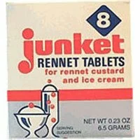 Junket Rennet Tablets For Custard And Ice Cream - 8 Ea