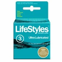 Lifestyles Condoms Ultra Lubricated Condoms - 3 Ea/Pack, 6 Packs