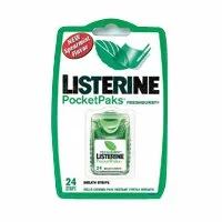 Listerine PocketPaks, Oral Care Strips, FreshBurst - 72 Stripes/Pack, 6 Packs 