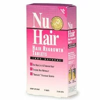 NuHair Hair Regrowth Tablets For Women, 50 Ea
