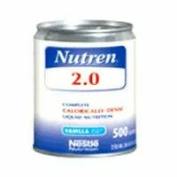 Nestle Nutren 2.0 Liquid Nutrition with Vanilla Flavor - 250 ml/Can, 24 Cans/Case