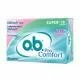 O.B. Tampon Procomfort Super With Silk Touch Cover, Feminine Hygiene