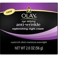 Olay Age Defying Anti-Wrinkle Replenishing Night Cream - 2 OZ