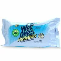 Playtex Wet Ones Flushables, Personal Cleansing Wipes, With Aloe, Vitamin E & Witch Hazel, Refill 48 ea