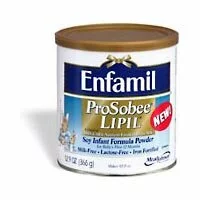 Enfamil ProSobee Lipil Soy Infant Formula Powder - 12.9 Oz / Can, 6 Cans