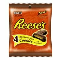 Reeses Milk Chocolate Cookies with Peanut Butter - 2 Oz, 12 ea