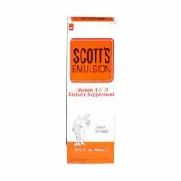Scotts Emulsion Original Cod Liver Oil With Vitamin A & D - 12.5 Oz