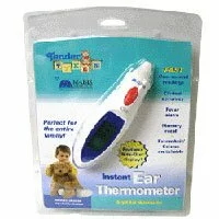 Mabis Tender Tykes Instant Ear Thermometer for Temperature Measurement, Model:18-107-000 - 1 ea