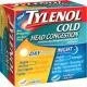 Tylenol Cold Head Congestion Day and Night Cool Burst Caplets - 12 Day/ 12 Night