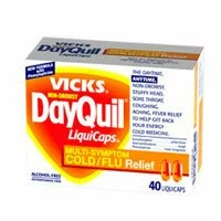Vicks Dayquil Non-Drowsy Multi-Symptom Cold & Flu Relief, LiquiCaps 40 ea