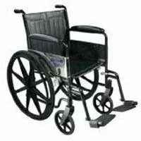 Drive Medical Winnie II Wheelchair 16 Inches Detachable Desk Arm Elevating Legrest - 1 Ea