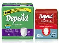 Click here to view Depend Briefs Products