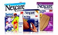 Nexcare Water Proof Bandage Products