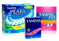 Click here to view Tampax Tampons Products