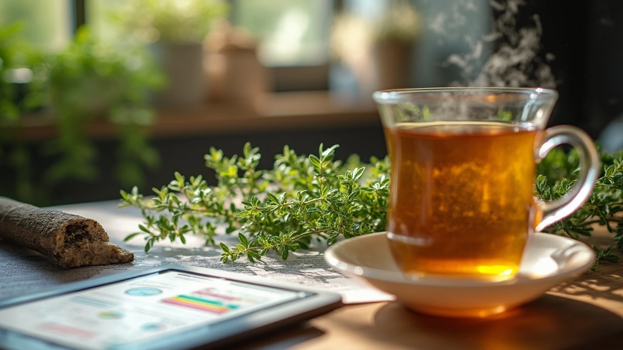 Wild Thyme's Immune Powers: Research, Cytokines & Antiviral Effects Explained