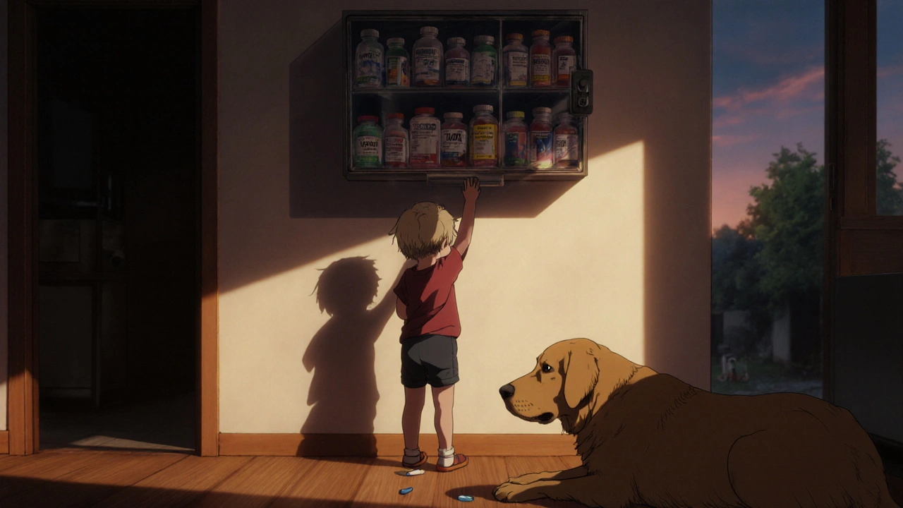 How to Keep Medications Safe from Children and Pets at Home