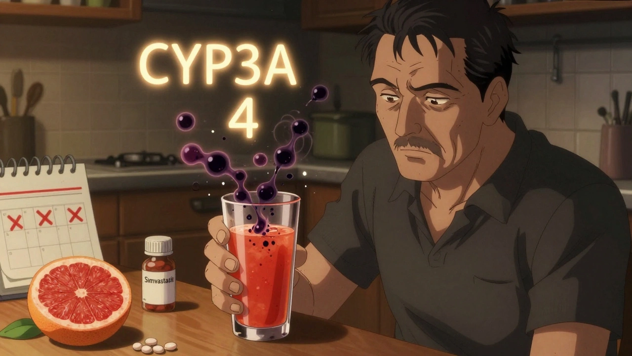 Grapefruit and Statins: What You Need to Know About Dangerous Interactions