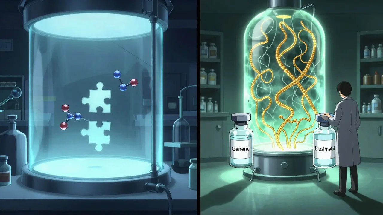 Biosimilars vs Generics: Key Differences Explained Simply