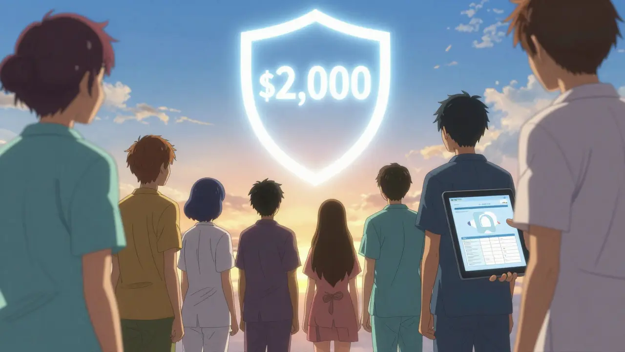 Patients finding relief with new healthcare cost caps in anime art