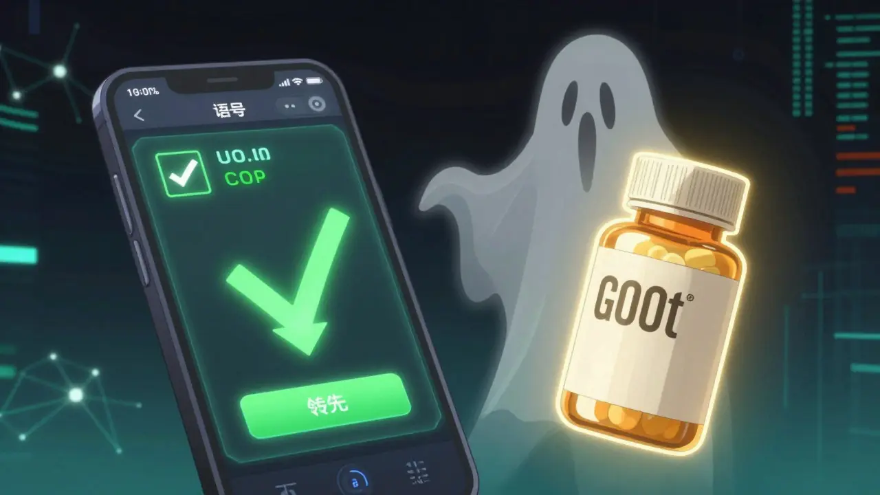 Smartphone showing discount coupons vs fading brand meds